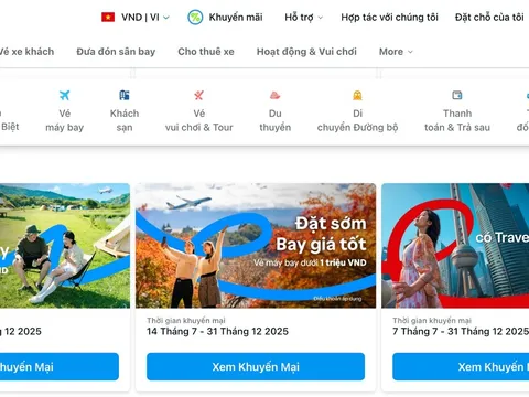 Hướng dẫn cách săn vé máy bay Tết Bính Ngọ 2026 siêu hời cùng Traveloka
