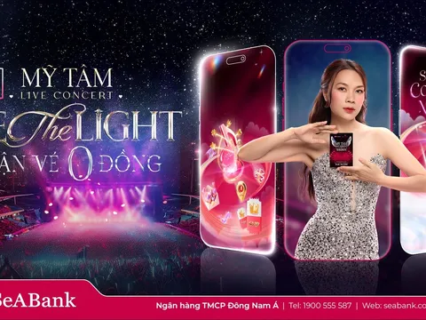 SeABank mang cơ hội săn vé miễn phí cho khách hàng trải nghiệm Mỹ Tâm Live Concert 2025