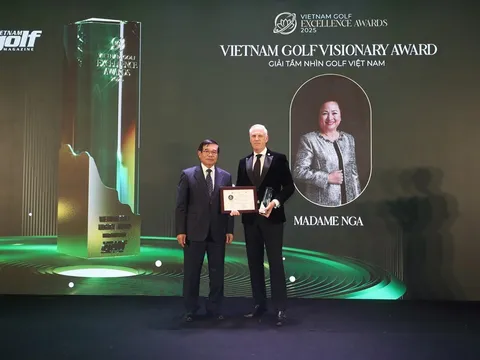 Chủ tịch Tập đoàn BRG được vinh danh 2 giải thưởng lớn tại Vietnam Golf Excellence Awards 2025