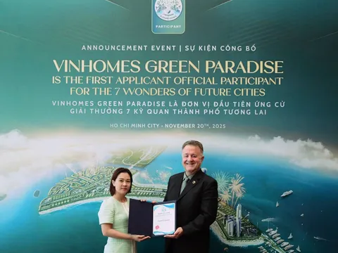 Vinhomes Green Paradise - ứng viên chính thức đầu tiên của “7 Kỳ quan Đô thị Tương lai” thế giới