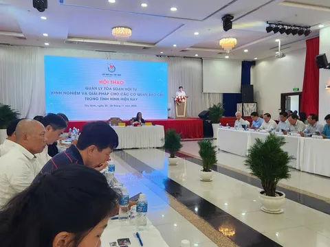 Hội Nhà báo Việt Nam tổ chức hội thảo tại Tây Ninh