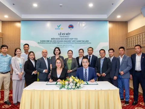 Xanh SM mở rộng giải pháp di chuyển xanh tại Lào