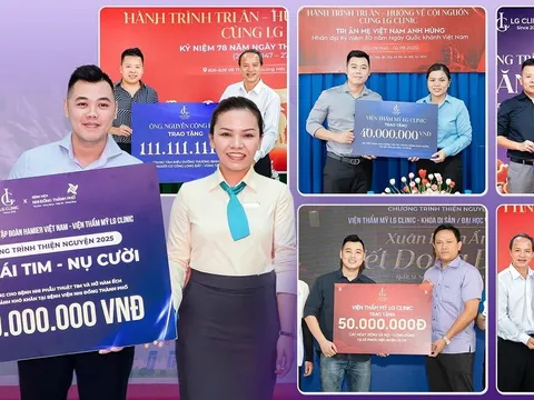 LG Clinic trao tặng gần 2 tỷ đồng, ghi dấu ấn với chuỗi hoạt động thiện nguyện trong năm 2025