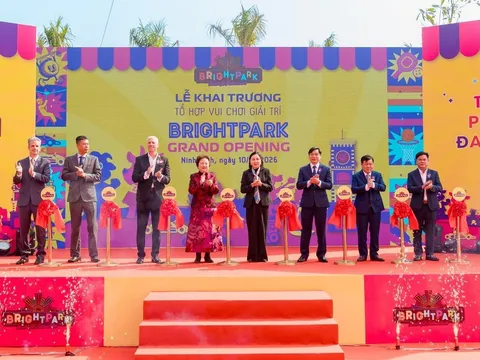 Khai trương Tổ hợp Công viên Giải trí BRIGHTPARK tại tỉnh Ninh Bình