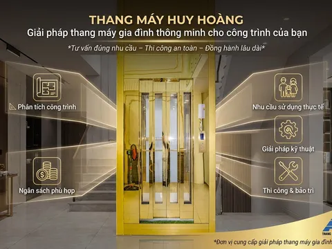 Thang máy gia đình đang trở thành “bộ não vận hành” của nhà ở hiện đại