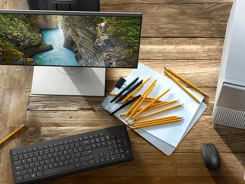 Dell KM3322W: Chuẩn mực "Bền bỉ và Bảo mật" cho không gian làm việc hiện đại