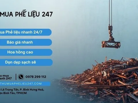 Thu Mua Phế Liệu 247 - Đơn vị thu mua phế liệu hơn 15 năm kinh nghiệm tại TPHCM