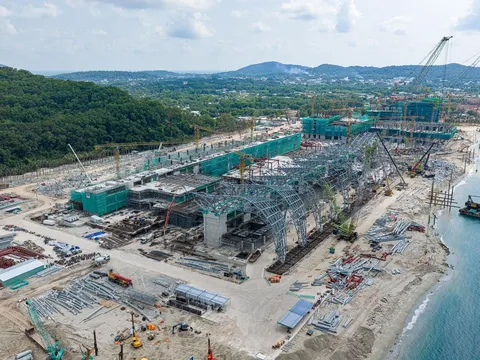 Sun Group thi công thần tốc, 8 tháng thành hình Trung tâm Hội nghị APEC Phú Quốc