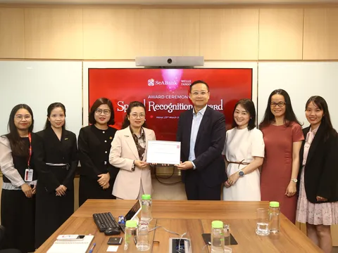 SeABank nhận Giải thưởng “Ngân hàng được công nhận đặc biệt về thanh toán quốc tế 2024-2025”