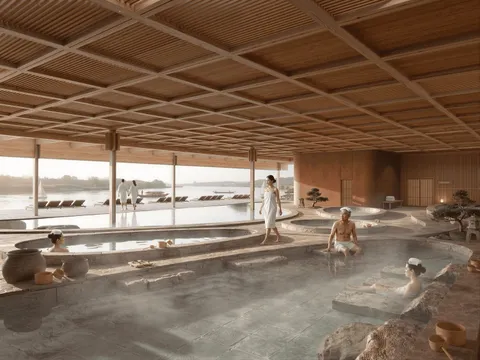 Xuất hiện Clubhouse Onsen ven sông tại trung tâm Nha Trang