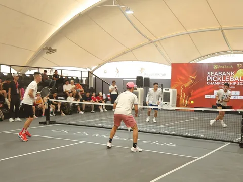 SeABank Pickleball Championship 2026: 416 VĐV tranh tài, gây quỹ từ thiện gần 620 triệu đồng