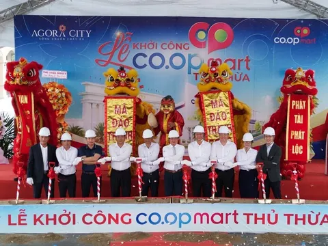 Khởi công Co.opmart tại Khu đô thị Agora City