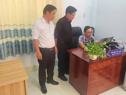 Hội Nhà báo tỉnh Đồng Tháp khảo sát, làm việc với xã Tân Đông và Gia Thuận