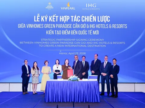 Vinhomes Green Paradise Cần Giờ và IHG Hotels & Resorts hợp tác đưa 4 thương hiệu khách sạn quốc tế tới siêu đô thị biển