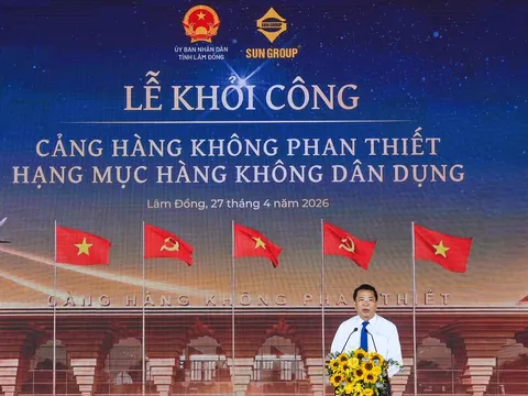 Sun Group khởi công Cảng hàng không dân dụng Phan Thiết hơn 3.900 tỷ đồng