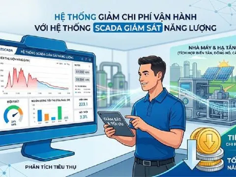 ATSCADA cung cấp Hệ thống SCADA giám sát năng lượng giúp tiết kiệm chi phí vận hành