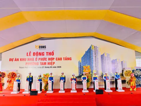 TP. Đồng Nai: Động thổ Dự án Khu nhà ở phức hợp cao tầng phường Tam Hiệp