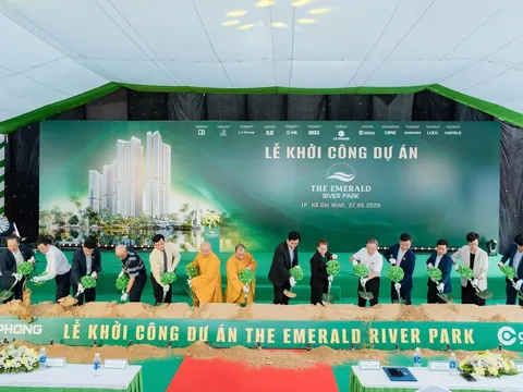 TP.HCM: Khởi công dự án Khu căn hộ cao cấp The Emerald River Park