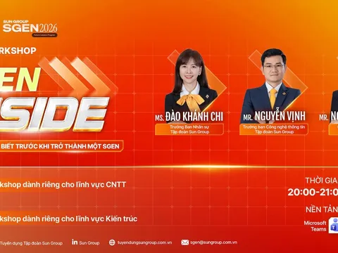 SGEN INSIDE: Góc nhìn "người trong cuộc" về chương trình tuyển dụng Sun Group SGEN
