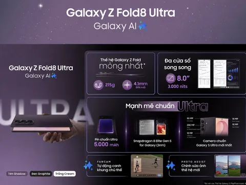 Trên tay Galaxy Z Fold8 Ultra: Cầm nắm thực tế và sự đột phá của One UI mới với Viettel Store