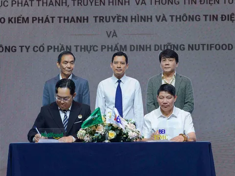 Nutifood và Cục Phát thanh, Truyền hình và Thông tin điện tử hợp tác chiến lược phát triển nguồn nhân lực số