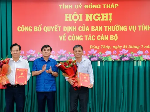 Đồng Tháp: 2 Bí thư cấp xã tham gia Bộ phận nghiên cứu chuyên đề thuộc Tỉnh ủy