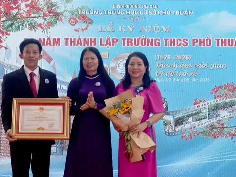 Quảng Ngãi: Tự hào nửa thế kỷ gieo mầm tri thức dưới mái trường THCS Phổ Thuận