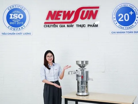 Bí quyết vắt kiệt bã trong 1 lần nhờ máy xay đậu nành công nghiệp tự động tách bã