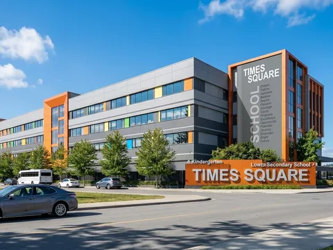 Công trình trường học tại Tổ hợp Times Square Hà Nội chính thức cất nóc và tăng tốc hoàn thiện