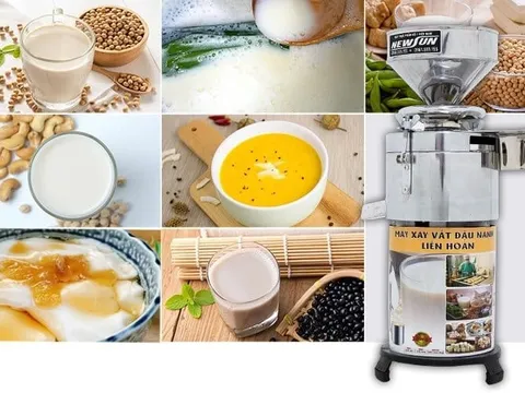 Khởi nghiệp kinh doanh sữa đậu sạch vốn ít với dòng máy xay đậu nành mini hiệu năng cao