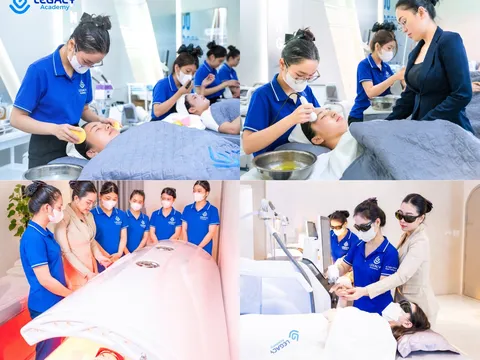 Từ học nghề đến làm nghề: Cách Legacy Academy đào tạo học viên spa từ con số 0 