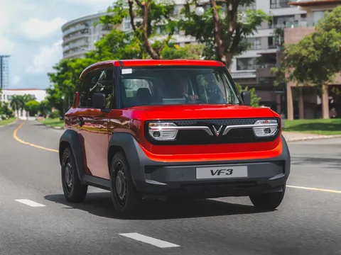 Phạm vi di chuyển 215 km, sạc nhanh 36 phút: VF 3 thuận tiện cả khi chung cư chưa có trạm sạc