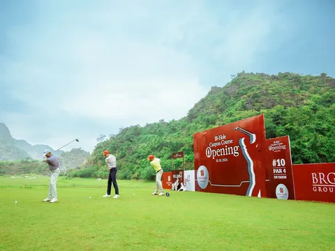 Legend Valley Country Club hoàn thiện 36 hố gôn tiêu chuẩn quốc tế, ghi dấu sân gôn thứ 10 của BRG Golf