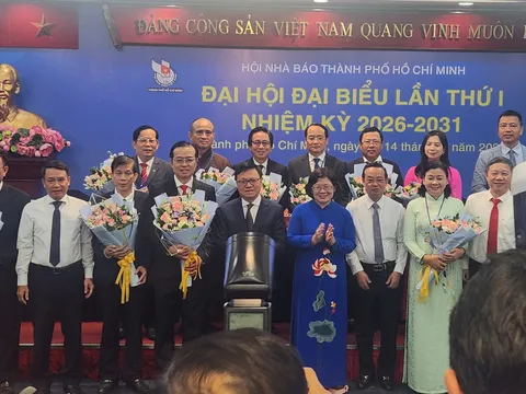 Hội Nhà báo TP.HCM có Chủ tịch mới