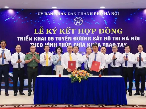 Vinhomes - SGC đầu tư gần 900.000 tỷ đồng xây dựng 5 tuyến metro Hà Nội