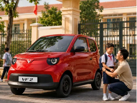 VinFast VF 2 giá chỉ 182 triệu đồng sau ưu đãi, xe nhỏ gọn nhưng trang bị đáng nể
