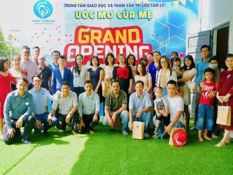 Khai trương Trung tâm giáo dục và tham vấn trị liệu Tâm Lý ‘Ước Mơ Của Mẹ’ cơ sở 2