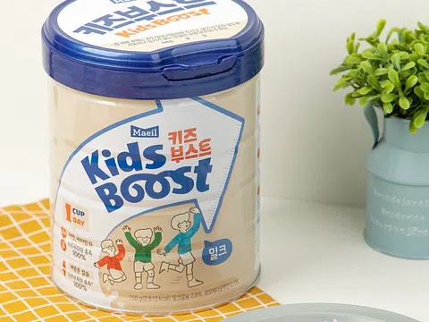 Sữa bột KidsBoost - dinh dưỡng tăng cường miễn dịch cho trẻ trong thời tiết giao mùa