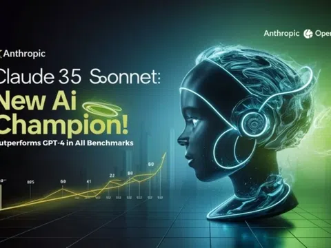 Claude 3.5 Sonnet hứa hẹn trở thành AI “mạnh và nhanh hơn GPT-4o” của OpenAI