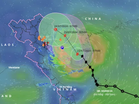 Vịnh Bắc Bộ: Bão số 2 diễn biến phức tạp, mưa lớn hơn dự báo trước đó