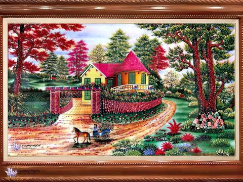 Tranh đá quý Vương Ngôn, món quà ý nghĩa cho những dịp đặc biệt