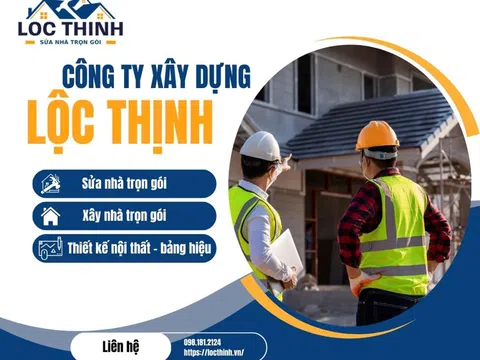 Xây Dựng Lộc Thịnh - Công ty sửa nhà trọn gói uy tín giá rẻ tại thành phố Hồ Chí Minh