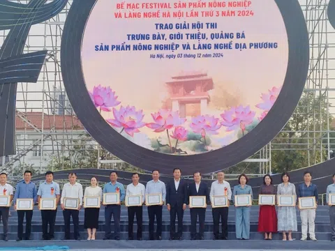 Bế mạc Festival Sản phẩm Nông nghiệp và Làng nghề Hà Nội 2024: Quảng bá thành tựu, nâng tầm thương hiệu