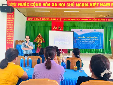 Tăng cường truyền thông cộng đồng về đồ uống có đường – Vì sức khỏe phụ nữ và gia đình Việt