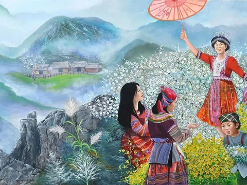 "CHÀO VIỆT NAM – QUÊ HƯƠNG TÔI": Bản trường ca hội họa tuyệt đỉnh!