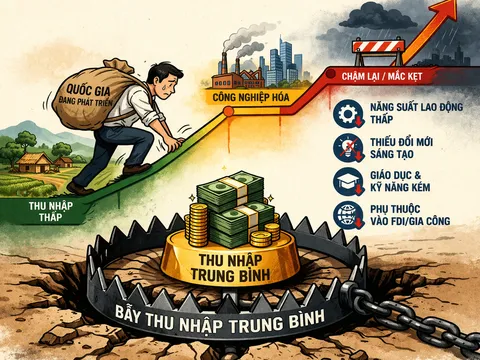 Bẫy thu nhập trung bình có thật sự tồn tại?