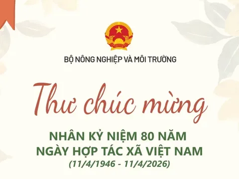Bộ trưởng Trần Đức Thắng gửi thư chúc mừng nhân 80 năm Ngày Hợp tác xã Việt Nam
