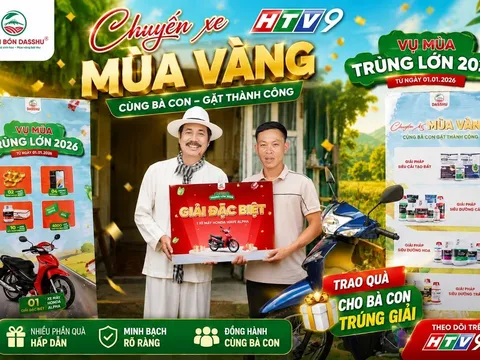 Dasshu mang “lộc vàng” trao tận tay nhà nông Lâm Đồng 