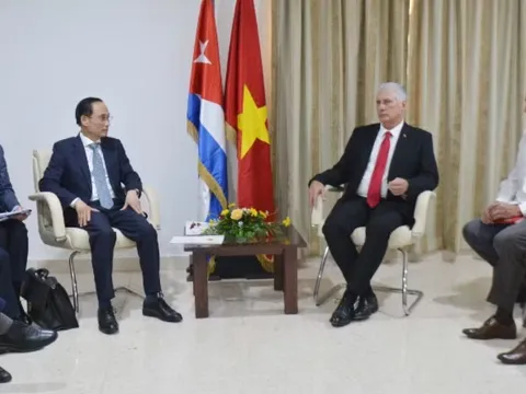 Đặc phái viên của Tổng Bí thư, Chủ tịch nước Tô Lâm thăm và làm việc tại Cuba