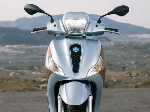 ‘Hất cẳng’ Honda SH, Piaggio ra mắt mẫu xe ga hạng sang mới đẹp long lanh, giá bán cực cạnh tranh